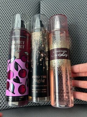 Bath and Body Works Body Spray Bundle